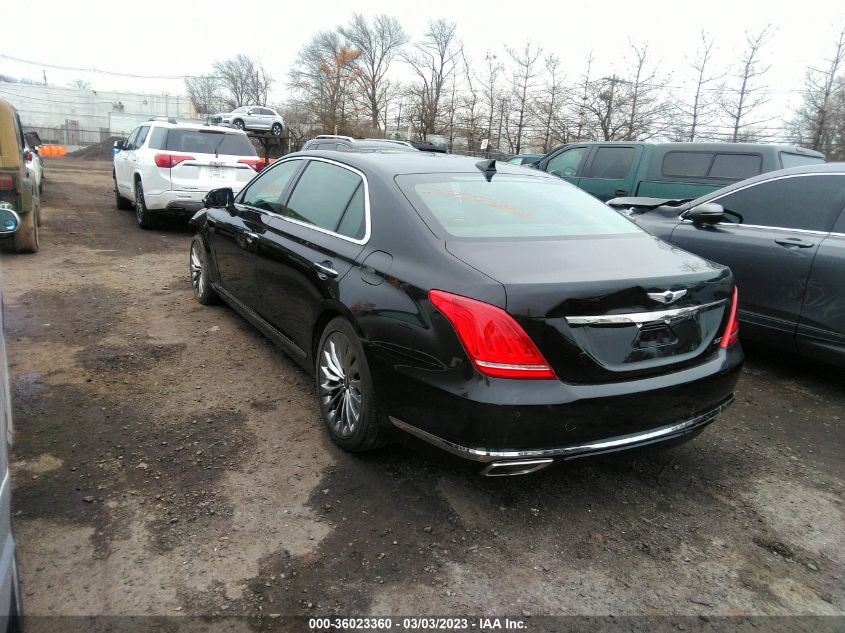 2018 GENESIS G90 3.3T PREMIUM KMHG34JA3JU046819