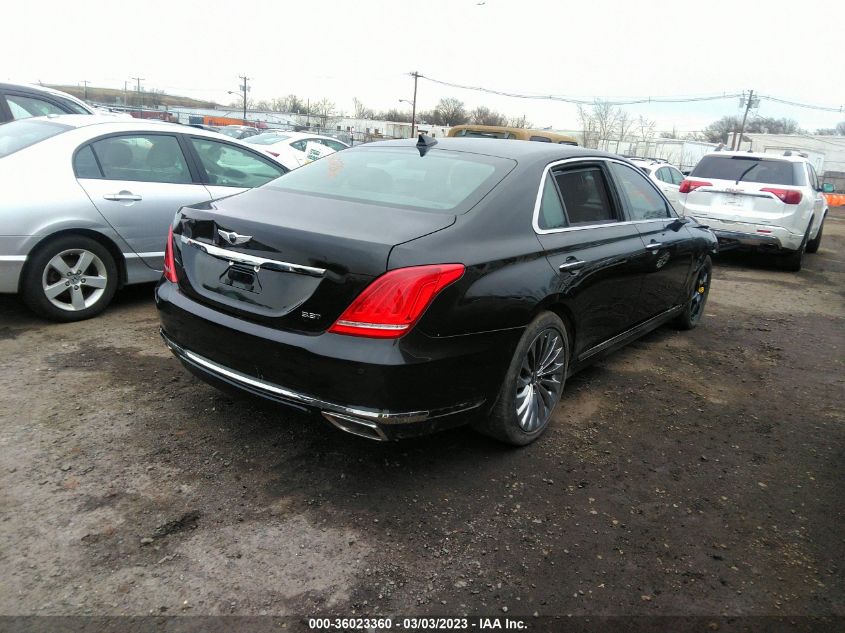 2018 GENESIS G90 3.3T PREMIUM KMHG34JA3JU046819