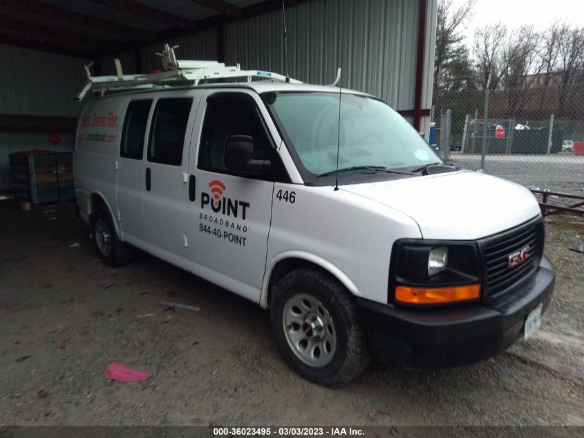 2013 GMC SAVANA CARGO VAN - 1GTS7AF45D1170519