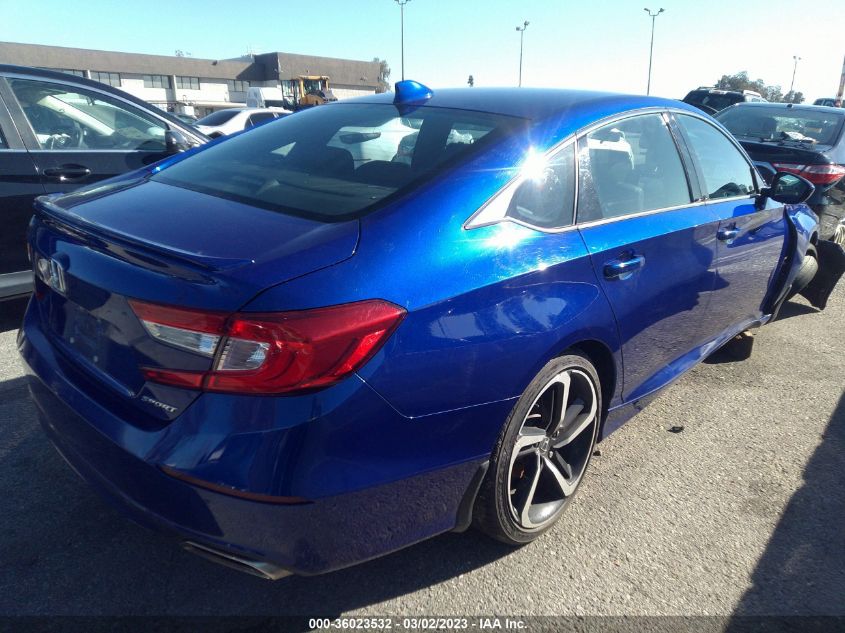 2020 HONDA ACCORD SEDAN SPORT - 1HGCV1F33LA015615