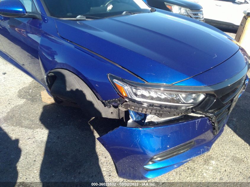 2020 HONDA ACCORD SEDAN SPORT - 1HGCV1F33LA015615