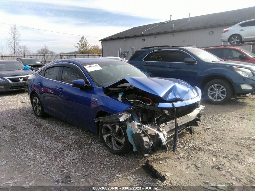 2019 HONDA INSIGHT EX - 19XZE4F55KE012366