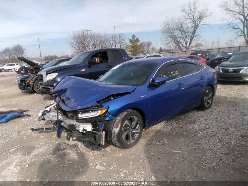 2019 HONDA INSIGHT EX - 19XZE4F55KE012366