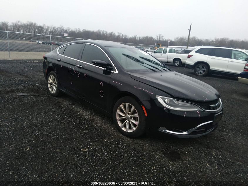 2015 CHRYSLER 200 C - 1C3CCCCB0FN682672