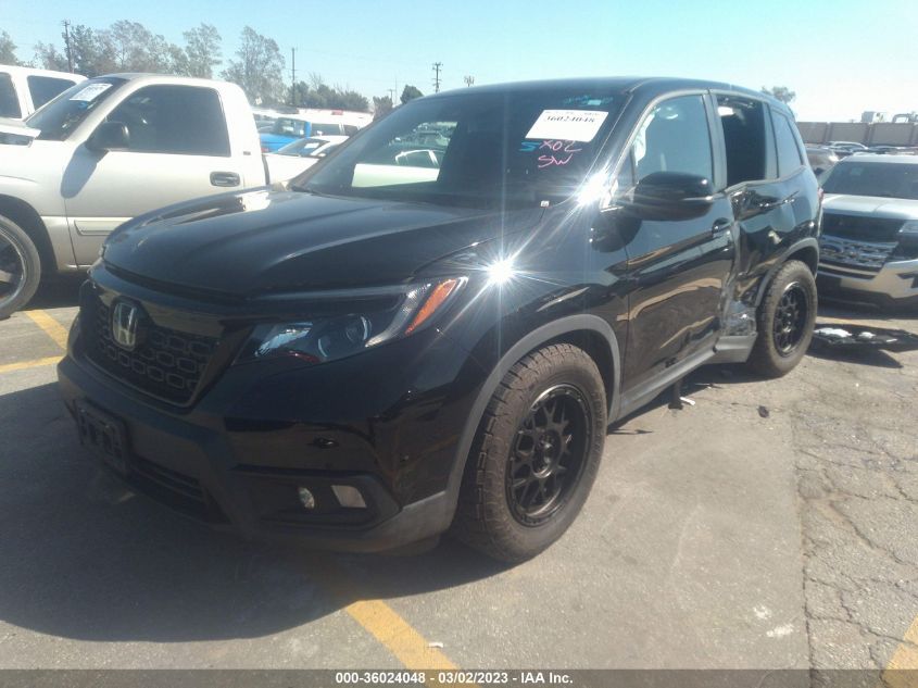 2021 HONDA PASSPORT EX-L 5FNYF7H59MB001505