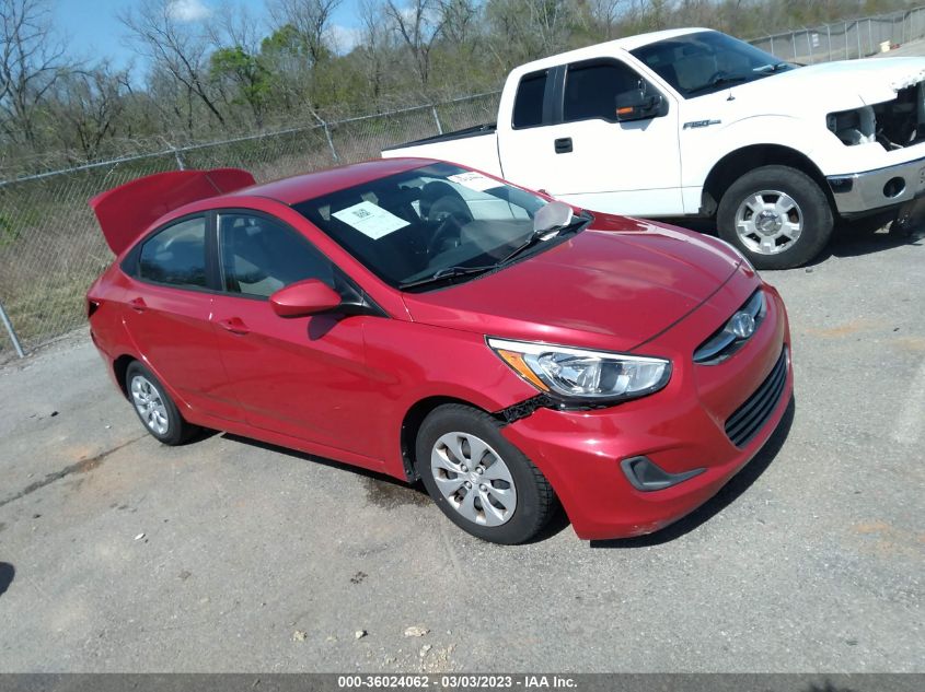 2016 HYUNDAI ACCENT SE - KMHCT4AE2GU152611