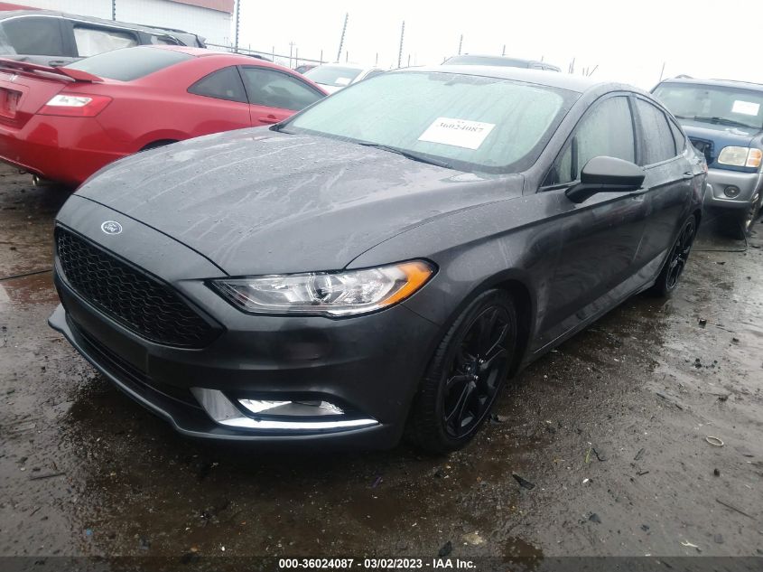 2017 FORD FUSION SE - 3FA6P0H77HR142421