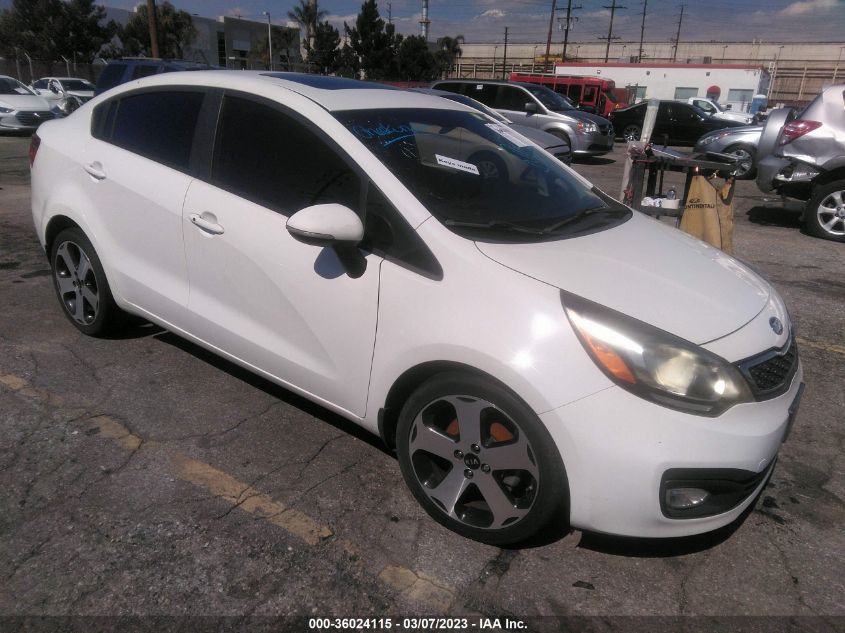2013 KIA RIO SX - KNADN4A34D6274496