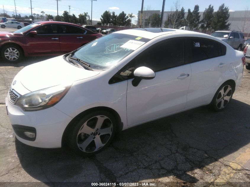2013 KIA RIO SX - KNADN4A34D6274496