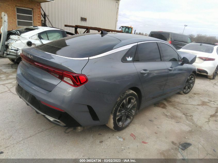 2022 KIA K5 EX - 5XXG34J26NG123238