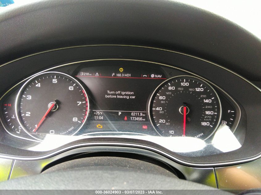 2013 AUDI A6 3.0T PRESTIGE - WAUHGAFC6DN144079
