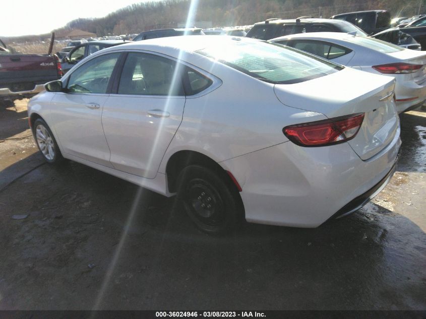 2015 CHRYSLER 200 LIMITED - 1C3CCCAB2FN620127