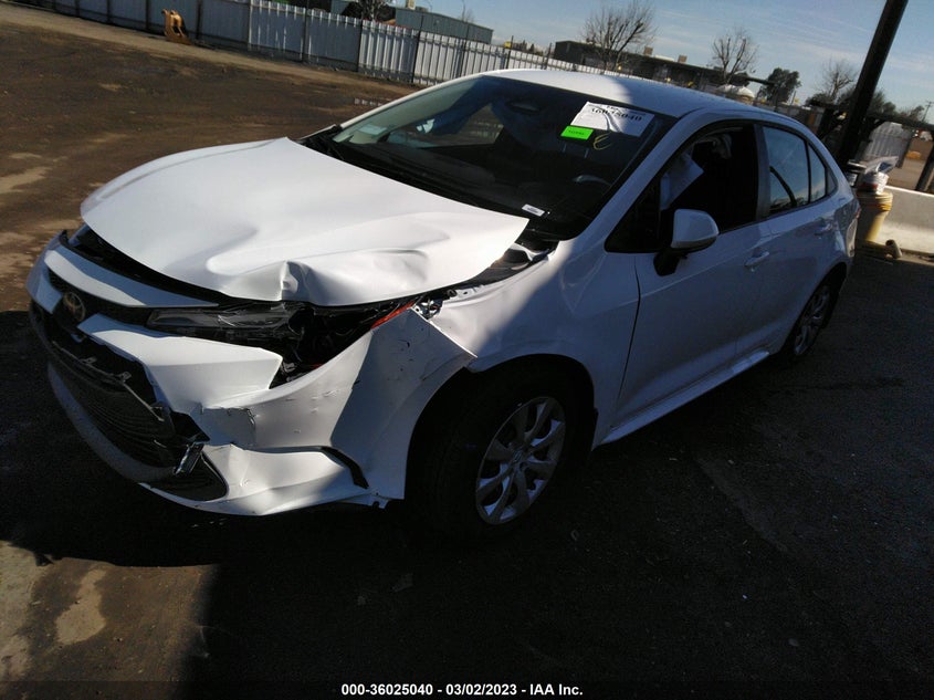 VIN JTDB4MEE5P3005745 2023 TOYOTA COROLLA LE