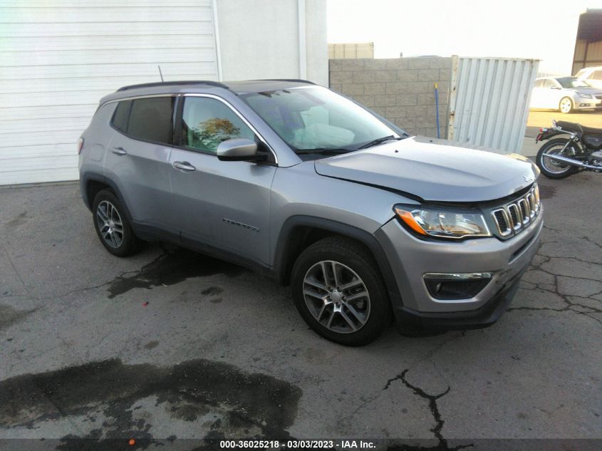 2019 JEEP COMPASS LATITUDE W/SUN/WHEEL PKG - 3C4NJCBBXKT652648