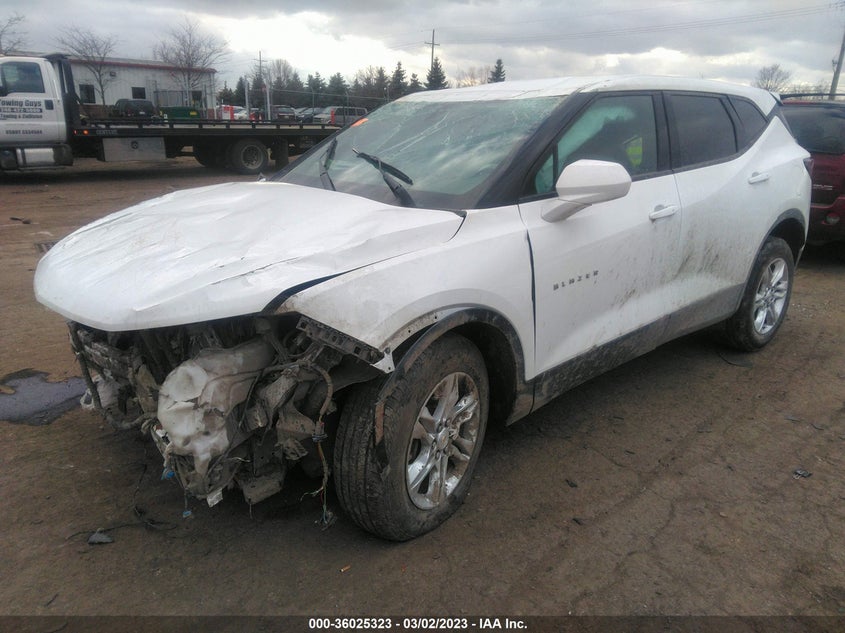 VIN 3GNKBBRA7LS716702 2020 CHEVROLET BLAZER LT