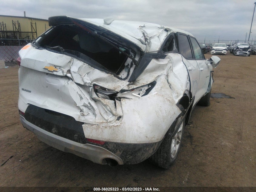 VIN 3GNKBBRA7LS716702 2020 CHEVROLET BLAZER LT