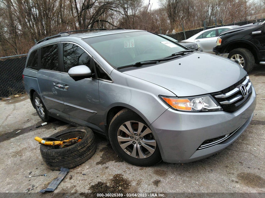 VIN 5FNRL5H69HB004226 2017 HONDA ODYSSEY EX-L
