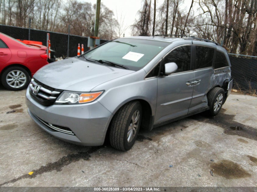 VIN 5FNRL5H69HB004226 2017 HONDA ODYSSEY EX-L