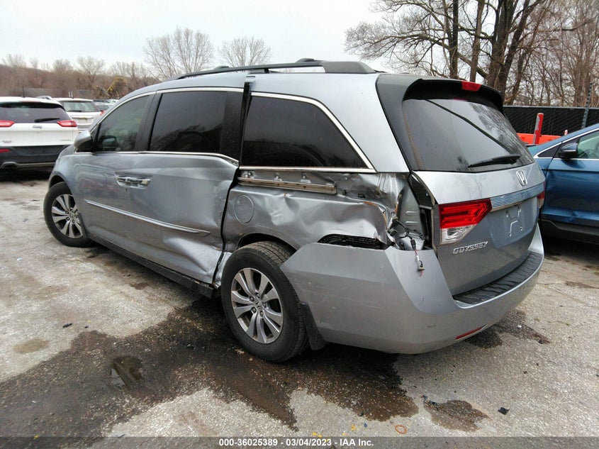 VIN 5FNRL5H69HB004226 2017 HONDA ODYSSEY EX-L