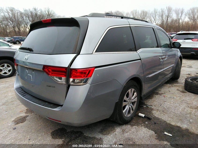 VIN 5FNRL5H69HB004226 2017 HONDA ODYSSEY EX-L
