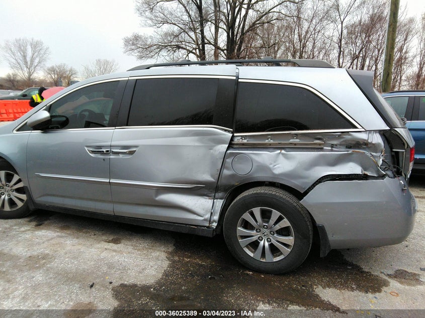 VIN 5FNRL5H69HB004226 2017 HONDA ODYSSEY EX-L