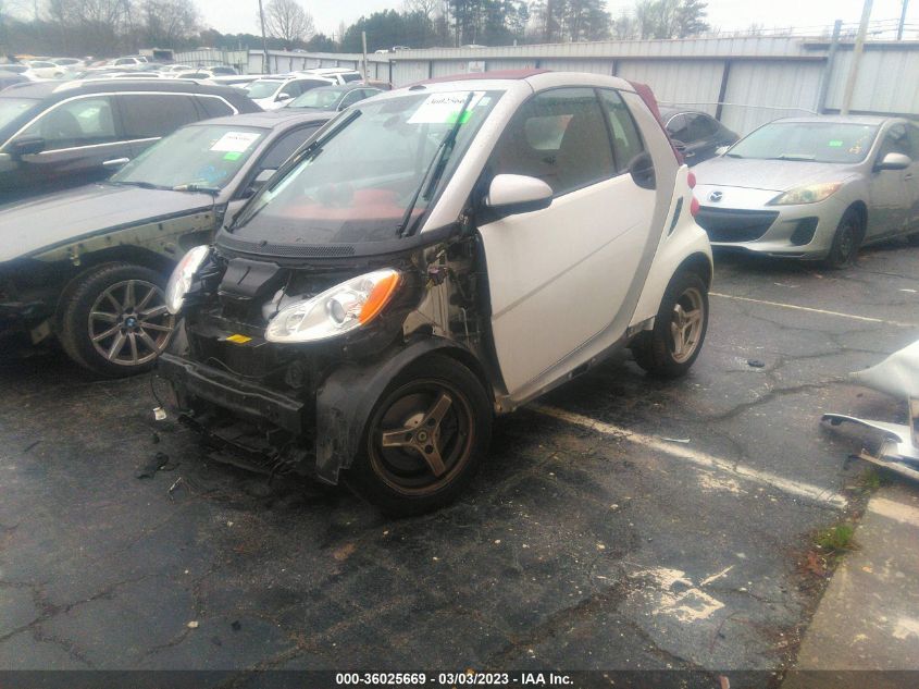 2013 SMART FORTWO PASSION WMEEK3BA8DK594968