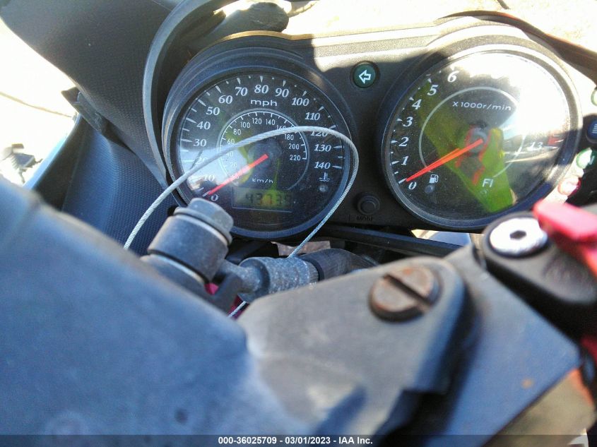 2006 KAWASAKI EX650 A6F - JKAEXEA166A010843