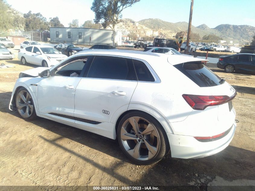 2019 AUDI E-TRON PREMIUM PLUS WA1LAAGE0KB024575