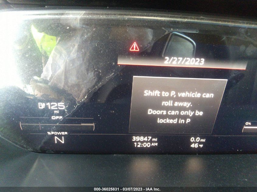 2019 AUDI E-TRON PREMIUM PLUS WA1LAAGE0KB024575