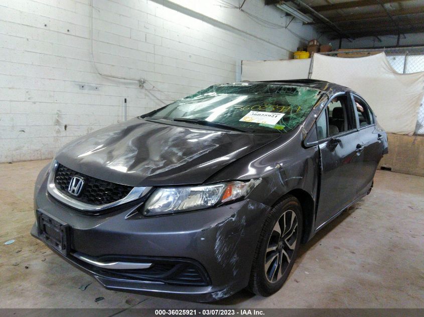 2015 HONDA CIVIC SEDAN EX - 19XFB2F81FE269461