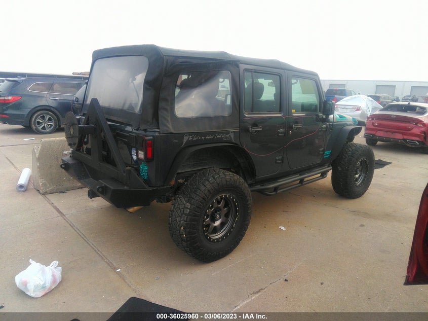 2016 JEEP WRANGLER UNLIMITED SPORT VIN: 1C4BJWDG1GL344381