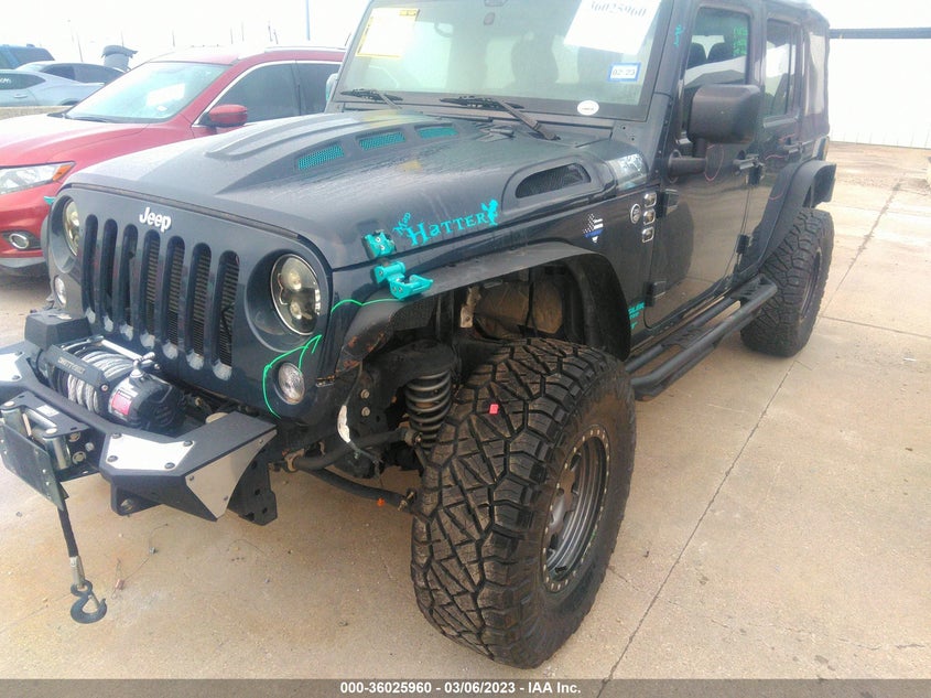 2016 JEEP WRANGLER UNLIMITED SPORT VIN: 1C4BJWDG1GL344381