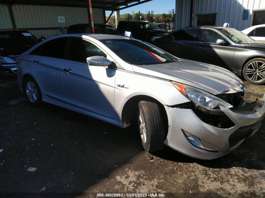 2015 HYUNDAI SONATA HYBRID - KMHEC4A45FA128755