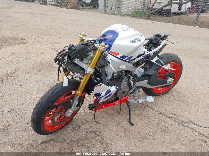 2022 APRILIA RS 660 FACTORY LIMITED ZD4KSUP02NS000372