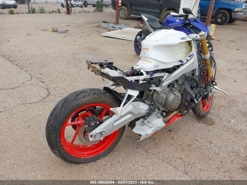 2022 APRILIA RS 660 FACTORY LIMITED ZD4KSUP02NS000372
