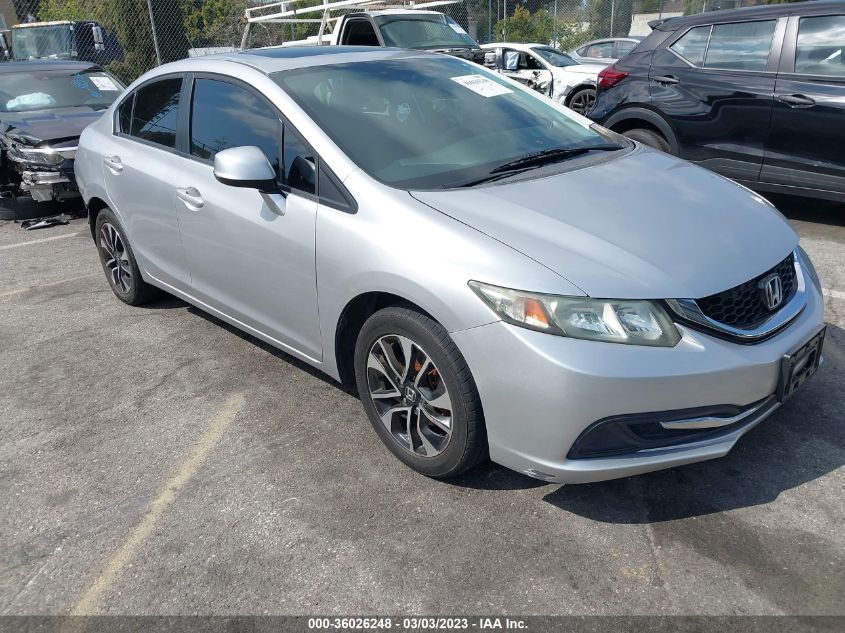 2013 HONDA CIVIC SDN EX - 19XFB2F84DE226682