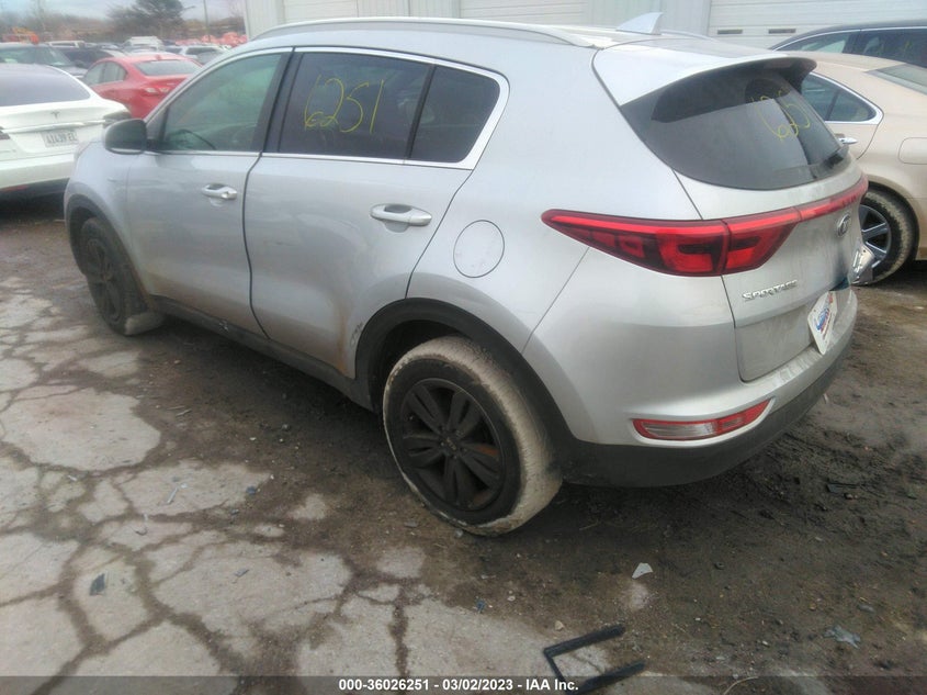 VIN KNDPMCACXH7286116 2017 KIA SPORTAGE LX