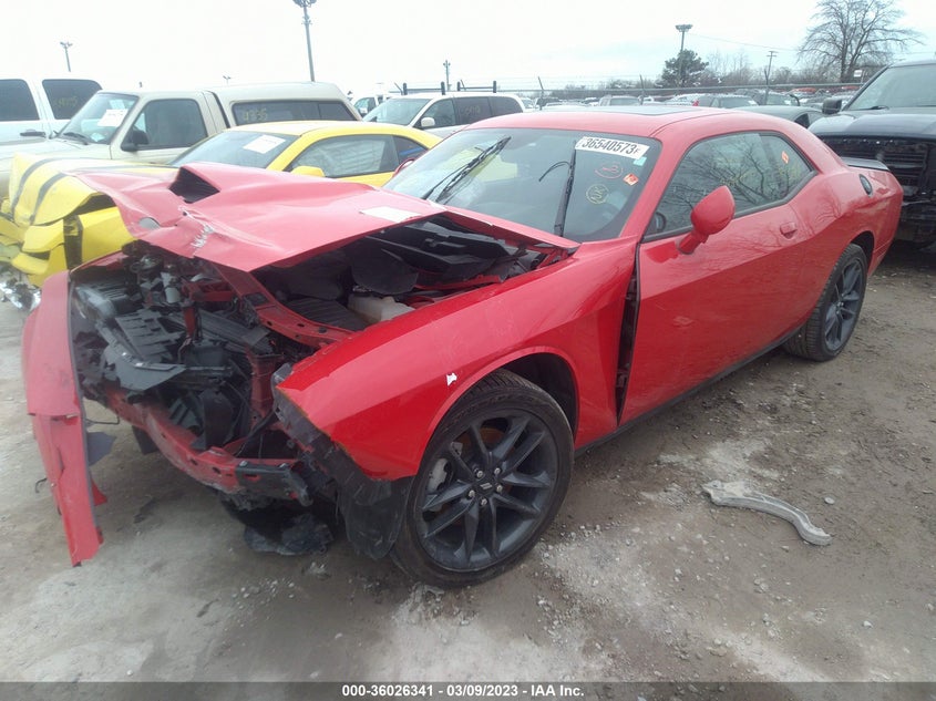 VIN 2C3CDZKG3MH568507 2021 DODGE CHALLENGER GT