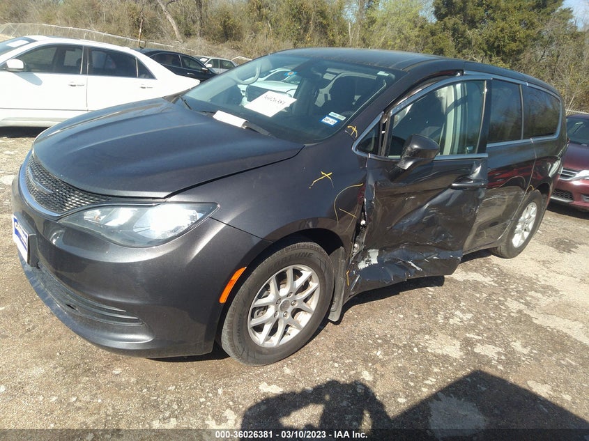 VIN 2C4RC1DG1HR840592 2017 CHRYSLER PACIFICA TOURING