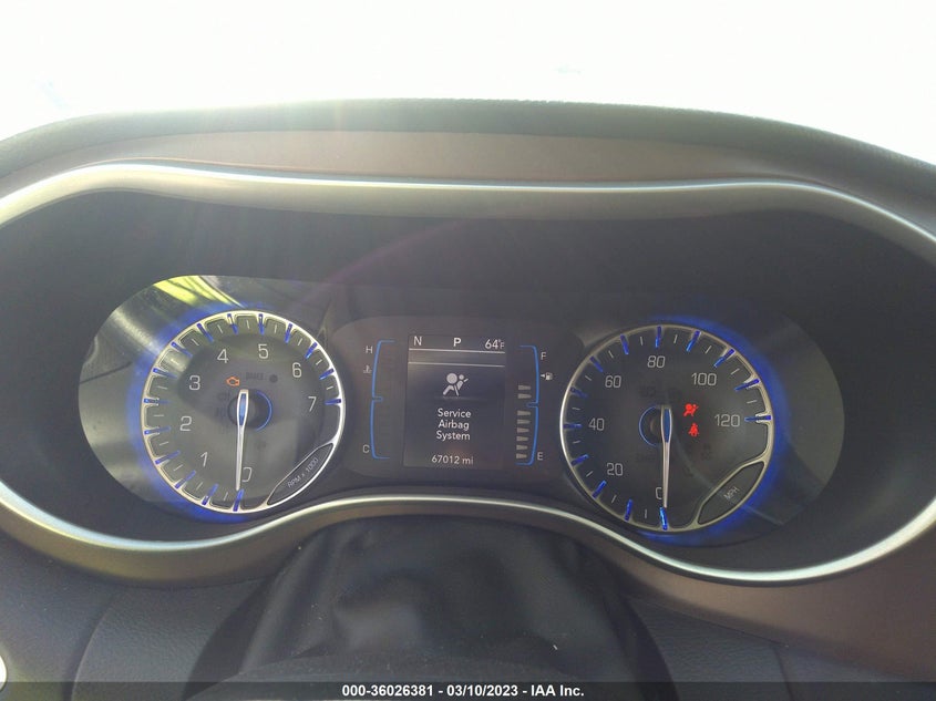 VIN 2C4RC1DG1HR840592 2017 CHRYSLER PACIFICA TOURING
