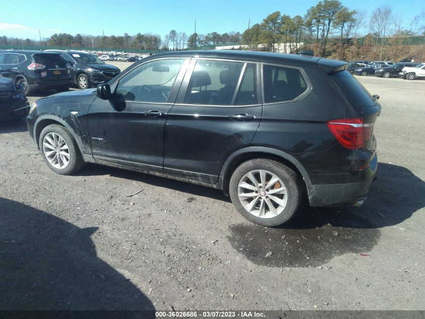 2014 BMW X3 XDRIVE28I - 5UXWX9C59E0D10089