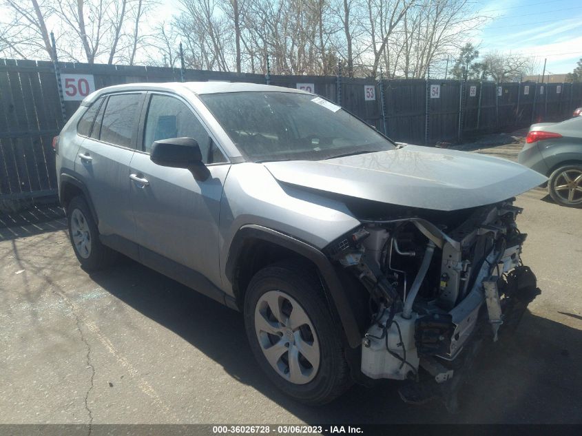 2022 TOYOTA RAV4 LE - 2T3F1RFV0NW271125