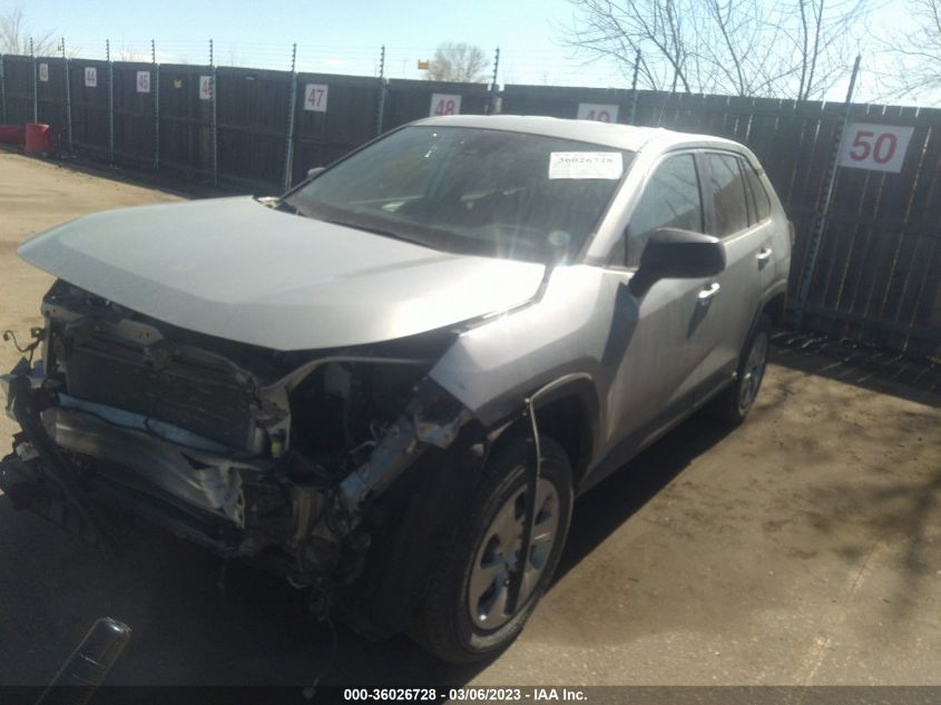 2022 TOYOTA RAV4 LE - 2T3F1RFV0NW271125
