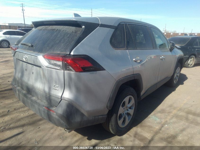 2022 TOYOTA RAV4 LE - 2T3F1RFV0NW271125