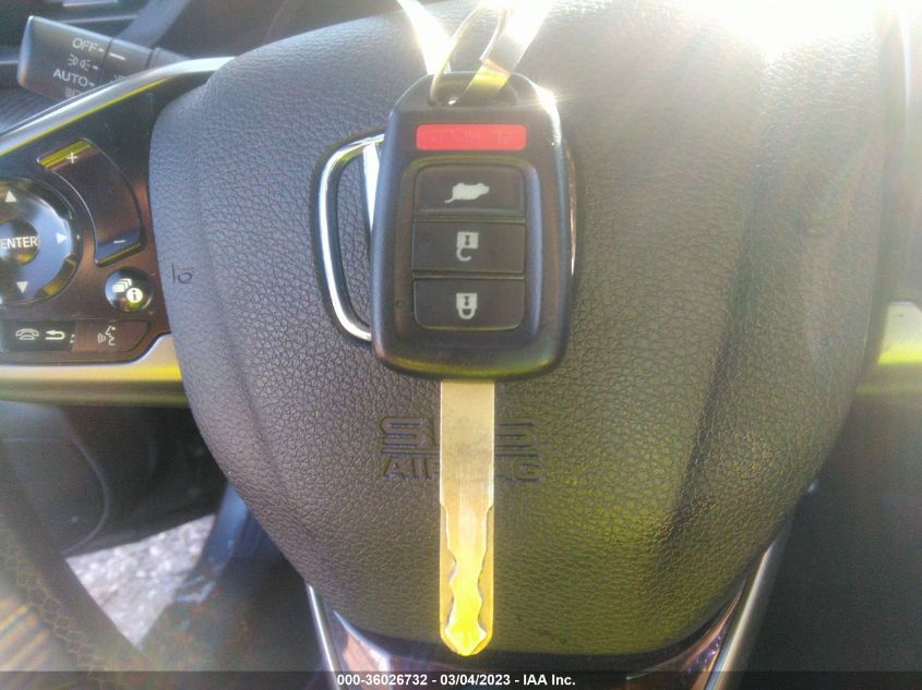 2019 HONDA CIVIC HATCHBACK SPORT - SHHFK7H45KU224890