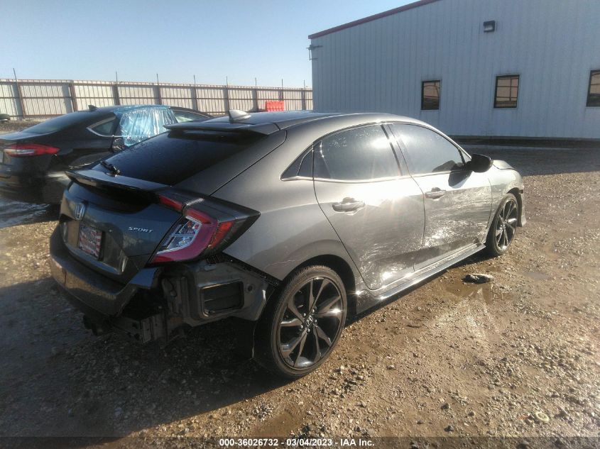 2019 HONDA CIVIC HATCHBACK SPORT - SHHFK7H45KU224890