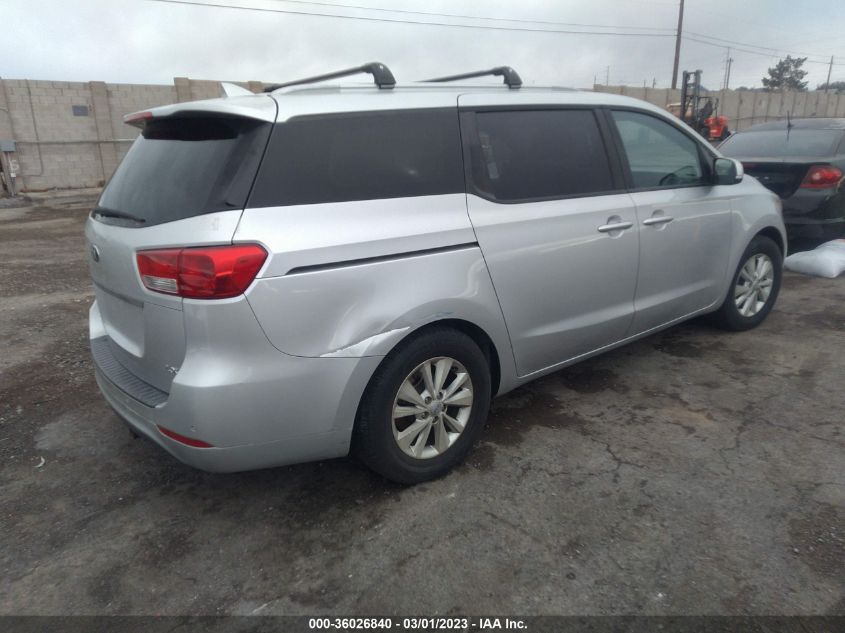 2016 KIA SEDONA LX - KNDMB5C17G6094821