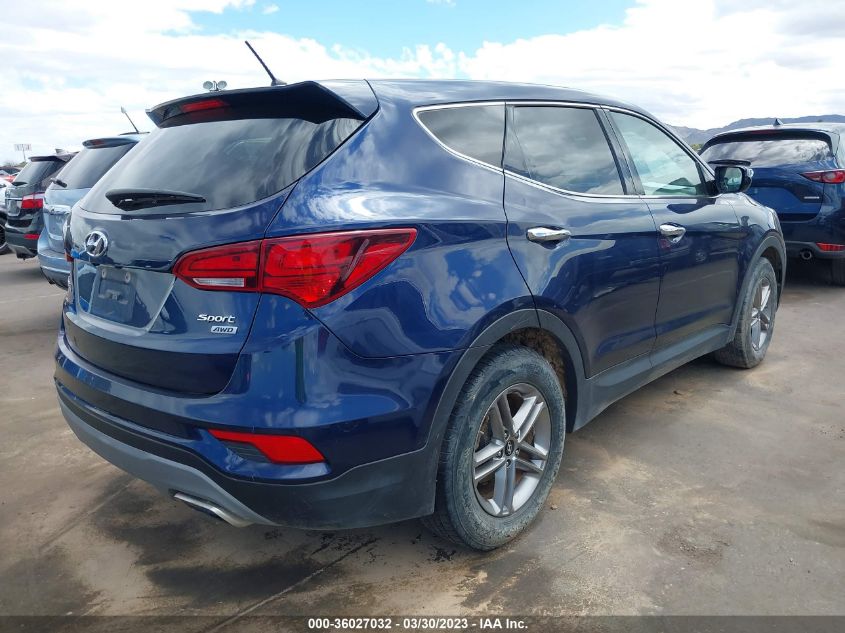 2018 HYUNDAI SANTA FE SPORT 2.4L - 5XYZTDLB4JG557654