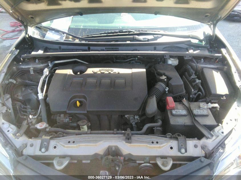 2019 TOYOTA COROLLA L/LE/SE/XLE/XSE - 2T1BURHE1KC223903