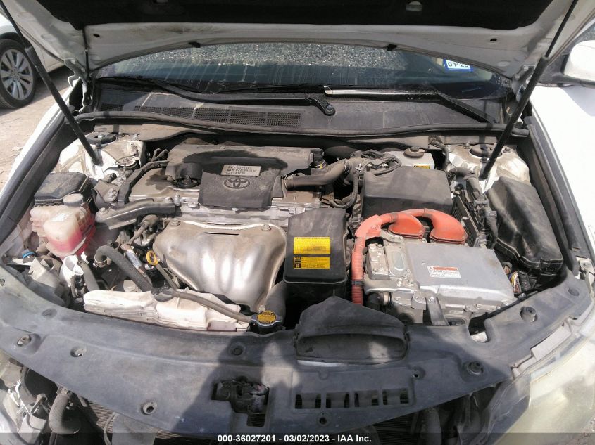 2013 TOYOTA CAMRY HYBRID LE/XLE 4T1BD1FK6DU091443